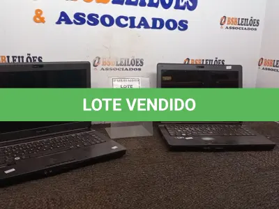 LOTE 028 - 02 NOTEBOOKS MARCA POSITIVO. (NO ESTADO) ATENÇÃO! FAZER A VISITAÇÃO ANTES DE ARREMATAR, NÃO SABEMOS SE FUNCIONA, LEILÃO NÃO TEM GARANTIA E NEM DEVOLUÇÃO, SUJEITO A POSSÍVEIS AVARIAS VISÍVEIS/OCULTAS E/OU AUSÊNCIA DE COMPONENTES.