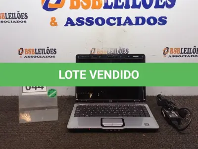 LOTE 044 - 01 NOTEBOOK COM FONTE MARCA HP CAIXA. (NO ESTADO) ATENÇÃO! FAZER A VISITAÇÃO ANTES DE ARREMATAR, NÃO SABEMOS SE FUNCIONA, LEILÃO NÃO TEM GARANTIA E NEM DEVOLUÇÃO, SUJEITO A POSSÍVEIS AVARIAS VISÍVEIS/OCULTAS E/OU AUSÊNCIA DE COMPONENTES.