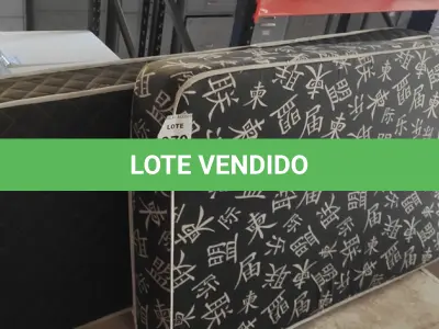 LOTE 370 - 02 COLCHOES DE SOLTEIRO. (NO ESTADO) ATENÇÃO! FAZER A VISITAÇÃO ANTES DE ARREMATAR, NÃO SABEMOS SE FUNCIONA, LEILÃO NÃO TEM GARANTIA E NEM DEVOLUÇÃO, SUJEITO A POSSÍVEIS AVARIAS VISÍVEIS/OCULTAS E/OU AUSÊNCIA DE COMPONENTES.