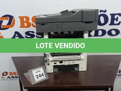 LOTE 244 - 01 IMPRESSORA MULTIFUNCIONAL MODELO MX611DE MARCA LEXMARK. (NO ESTADO) ATENÇÃO! FAZER A VISITAÇÃO ANTES DE ARREMATAR, NÃO SABEMOS SE FUNCIONA, LEILÃO NÃO TEM GARANTIA E NEM DEVOLUÇÃO, SUJEITO A POSSÍVEIS AVARIAS VISÍVEIS/OCULTAS E/OU AUSÊNCIA DE COMPONENTES.