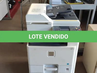 LOTE 417 - 01 IMPRESSORA MULTIFUNCIONAL MARCA KYOCERA. (NO ESTADO) ATENÇÃO! FAZER A VISITAÇÃO ANTES DE ARREMATAR, NÃO SABEMOS SE FUNCIONA, LEILÃO NÃO TEM GARANTIA E NEM DEVOLUÇÃO, SUJEITO A POSSÍVEIS AVARIAS VISÍVEIS/OCULTAS E/OU AUSÊNCIA DE COMPONENTES.