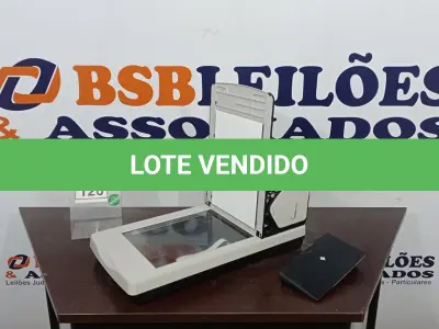 LOTE 120 - 01 SCANNER MODELO FI-7280 MARCA FUJITSU. (NO ESTADO) ATENÇÃO! FAZER A VISITAÇÃO ANTES DE ARREMATAR, NÃO SABEMOS SE FUNCIONA. LEILÃO NÃO TEM GARANTIA E NEM DEVOLUÇÃO, SUJEITO A POSSÍVEIS AVARIAS VISÍVEIS/OCULTAS E/OU AUSÊNCIA DE COMPONENTES.