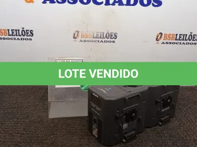 LOTE 255 - 01 CARREGADOR DE BATERIAS SONY BC-M150. (NO ESTADO) ATENÇÃO! FAZER A VISITAÇÃO ANTES DE ARREMATAR, NÃO SABEMOS SE FUNCIONA, LEILÃO NÃO TEM GARANTIA E NEM DEVOLUÇÃO, SUJEITO A POSSÍVEIS AVARIAS VISÍVEIS/OCULTAS E/OU AUSÊNCIA DE COMPONENTES.