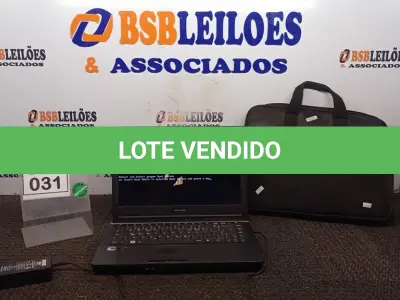 LOTE 031 - 01 NOTEBOOK COM FONTE E BOLSA MARCA POSITIVO. (NO ESTADO) ATENÇÃO! FAZER A VISITAÇÃO ANTES DE ARREMATAR, NÃO SABEMOS SE FUNCIONA, LEILÃO NÃO TEM GARANTIA E NEM DEVOLUÇÃO, SUJEITO A POSSÍVEIS AVARIAS VISÍVEIS/OCULTAS E/OU AUSÊNCIA DE COMPONENTES.