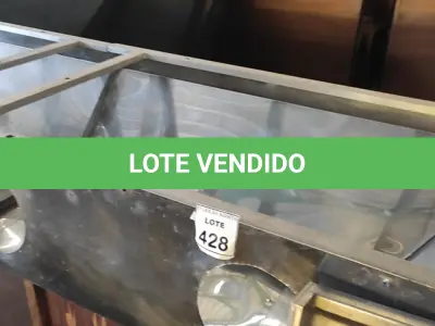 LOTE 428 - 01 COIFA EM INOX. (NO ESTADO) ATENÇÃO! FAZER A VISITAÇÃO ANTES DE ARREMATAR, NÃO SABEMOS SE FUNCIONA, LEILÃO NÃO TEM GARANTIA E NEM DEVOLUÇÃO, SUJEITO A POSSÍVEIS AVARIAS VISÍVEIS/OCULTAS E/OU AUSÊNCIA DE COMPONENTES.