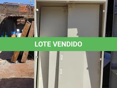 LOTE 450 - 01 ARMÁRIO DE FERRO DESMONTADO. (NO ESTADO) ATENÇÃO! FAZER A VISITAÇÃO ANTES DE ARREMATAR, NÃO SABEMOS SE FUNCIONA. LEILÃO NÃO TEM GARANTIA E NEM DEVOLUÇÃO, SUJEITO A POSSÍVEIS AVARIAS VISÍVEIS/OCULTAS E/OU AUSÊNCIA DE COMPONENTES.