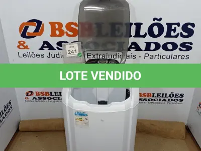 LOTE 241 - 01 TANQUE DE LAVAR ROUPAS 20KG 220V MARCA COLORMAQ. (NO ESTADO) ATENÇÃO! FAZER A VISITAÇÃO ANTES DE ARREMATAR, NÃO SABEMOS SE FUNCIONA. LEILÃO NÃO TEM GARANTIA E NEM DEVOLUÇÃO, SUJEITO A POSSÍVEIS AVARIAS VISÍVEIS/OCULTAS E/OU AUSÊNCIA DE COMPONENTES.