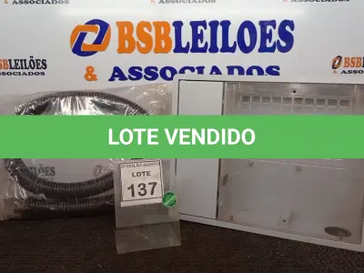 LOTE 137 - 01 CAIXA PLÁSTICA PARA UNIDADE DE MEDIÇÃO DE ÁGUA. (NO ESTADO) ATENÇÃO! FAZER A VISITAÇÃO ANTES DE ARREMATAR, NÃO SABEMOS SE FUNCIONA, LEILÃO NÃO TEM GARANTIA E NEM DEVOLUÇÃO, SUJEITO A POSSÍVEIS AVARIAS VISÍVEIS/OCULTAS E/OU AUSÊNCIA DE COMPONENTES.