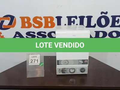 LOTE 271 - 01 ESTUFA PARA ESTERILIZAÇÃO E SECAGEM. (NO ESTADO) ATENÇÃO! FAZER A VISITAÇÃO ANTES DE ARREMATAR, NÃO SABEMOS SE FUNCIONA, LEILÃO NÃO TEM GARANTIA E NEM DEVOLUÇÃO, SUJEITO A POSSÍVEIS AVARIAS VISÍVEIS/OCULTAS E/OU AUSÊNCIA DE COMPONENTES.