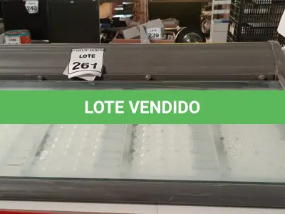 LOTE 261 - 01 REFLETOR LED PARA QUADRA. (NO ESTADO) ATENÇÃO! FAZER A VISITAÇÃO ANTES DE ARREMATAR, NÃO SABEMOS SE FUNCIONA. LEILÃO NÃO TEM GARANTIA E NEM DEVOLUÇÃO, SUJEITO A POSSÍVEIS AVARIAS VISÍVEIS/OCULTAS E/OU AUSÊNCIA DE COMPONENTES.