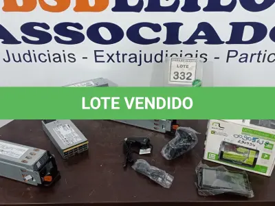 LOTE 332 - 01 GPS COM TV E 04 FONTES DELL PARA SERVIDORES. (NO ESTADO) ATENÇÃO! FAZER A VISITAÇÃO ANTES DE ARREMATAR, NÃO SABEMOS SE FUNCIONA. LEILÃO NÃO TEM GARANTIA E NEM DEVOLUÇÃO, SUJEITO A POSSÍVEIS AVARIAS VISÍVEIS/OCULTAS E/OU AUSÊNCIA DE COMPONENTES.