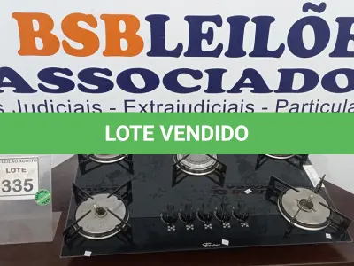 LOTE 335 - 01 COOKTOP 05 BOCAS MARCA FISCHER. (NO ESTADO) ATENÇÃO! FAZER A VISITAÇÃO ANTES DE ARREMATAR, NÃO SABEMOS SE FUNCIONA. LEILÃO NÃO TEM GARANTIA E NEM DEVOLUÇÃO, SUJEITO A POSSÍVEIS AVARIAS VISÍVEIS/OCULTAS E/OU AUSÊNCIA DE COMPONENTES.