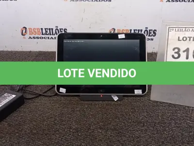 LOTE 310 - 01 TABLET HP ELITEPAD. (NO ESTADO) ATENÇÃO! FAZER A VISITAÇÃO ANTES DE ARREMATAR, NÃO SABEMOS SE FUNCIONA. LEILÃO NÃO TEM GARANTIA E NEM DEVOLUÇÃO, SUJEITO A POSSÍVEIS AVARIAS VISÍVEIS/OCULTAS E/OU AUSÊNCIA DE COMPONENTES.