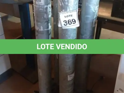 LOTE 369 - 04 TUBOS DE FERRO COM BASE. (NO ESTADO) ATENÇÃO! FAZER A VISITAÇÃO ANTES DE ARREMATAR, NÃO SABEMOS SE FUNCIONA. LEILÃO NÃO TEM GARANTIA E NEM DEVOLUÇÃO, SUJEITO A POSSÍVEIS AVARIAS VISÍVEIS/OCULTAS E/OU AUSÊNCIA DE COMPONENTES.