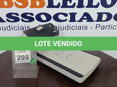 LOTE 295 - 01 SCANNER MODELO FI-7280 MARCA FUJITSU. (NO ESTADO) ATENÇÃO! FAZER A VISITAÇÃO ANTES DE ARREMATAR, NÃO SABEMOS SE FUNCIONA. LEILÃO NÃO TEM GARANTIA E NEM DEVOLUÇÃO, SUJEITO A POSSÍVEIS AVARIAS VISÍVEIS/OCULTAS E/OU AUSÊNCIA DE COMPONENTES.