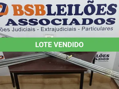 LOTE 133 - 01 LOTE COM VÁRIAS HASTES ANCORA. (NO ESTADO) ATENÇÃO! FAZER A VISITAÇÃO ANTES DE ARREMATAR, NÃO SABEMOS SE FUNCIONA. LEILÃO NÃO TEM GARANTIA E NEM DEVOLUÇÃO, SUJEITO A POSSÍVEIS AVARIAS VISÍVEIS/OCULTAS E/OU AUSÊNCIA DE COMPONENTES.