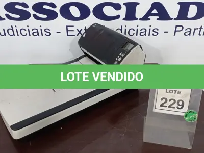 LOTE 229 - 01 SCANNER MODELO FI-7280 MARCA FUJITSU. (NO ESTADO) ATENÇÃO! FAZER A VISITAÇÃO ANTES DE ARREMATAR, NÃO SABEMOS SE FUNCIONA. LEILÃO NÃO TEM GARANTIA E NEM DEVOLUÇÃO, SUJEITO A POSSÍVEIS AVARIAS VISÍVEIS/OCULTAS E/OU AUSÊNCIA DE COMPONENTES.