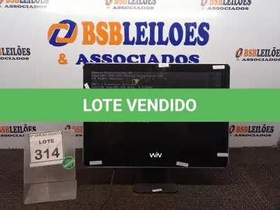 LOTE 314 - 01 ALL IN ONE. (NO ESTADO) ATENÇÃO! FAZER A VISITAÇÃO ANTES DE ARREMATAR, NÃO SABEMOS SE FUNCIONA. LEILÃO NÃO TEM GARANTIA E NEM DEVOLUÇÃO, SUJEITO A POSSÍVEIS AVARIAS VISÍVEIS/OCULTAS E/OU AUSÊNCIA DE COMPONENTES.