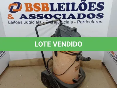 LOTE 258 - 01 ASPIRADOR DE PÓ INDUSTRIAL DUPLO 8002 PRO MARACA ELECTROLUX. (NO ESTADO) ATENÇÃO! FAZER A VISITAÇÃO ANTES DE ARREMATAR, NÃO SABEMOS SE FUNCIONA. LEILÃO NÃO TEM GARANTIA E NEM DEVOLUÇÃO, SUJEITO A POSSÍVEIS AVARIAS VISÍVEIS/OCULTAS E/OU AUSÊNCIA DE COMPONENTES.