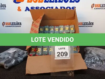 LOTE 209 - 01 LOTE COM GRANDE QUANTIDADE DE INTERRUPTORES E ACESSÓRIO. (NO ESTADO) ATENÇÃO! FAZER A VISITAÇÃO ANTES DE ARREMATAR, NÃO SABEMOS SE FUNCIONA, LEILÃO NÃO TEM GARANTIA E NEM DEVOLUÇÃO, SUJEITO A POSSÍVEIS AVARIAS VISÍVEIS/OCULTAS E/OU AUSÊNCIA DE COMPONENTES.
