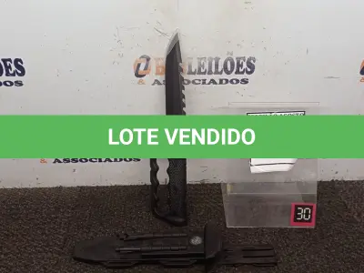 LOTE 050 - 01 FACÃO  IMPORTADA AÇO INOXIDÁVEL CABO EM MADEIRA  FULL TANG BAINHA DE NYLON TAMANHO TOTAL 50CM PESO 526G JÁ AFIADA  . (NO ESTADO) ATENÇÃO! FAZER A VISITAÇÃO ANTES DE ARREMATAR, NÃO SABEMOS SE FUNCIONA. LEILÃO NÃO TEM GARANTIA E NEM DEVOLUÇÃO, SUJEITO A POSSÍVEIS AVARIAS VISÍVEIS/OCULTAS E/OU AUSÊNCIA DE COMPONENTES.