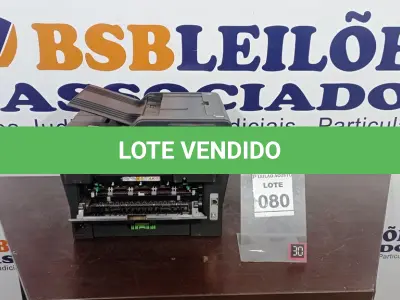 LOTE 080 - 01 IMPRESSORA MULTIFUNCIONAL BROTHER MODELO DCP 7065DN. (NO ESTADO) ATENÇÃO! FAZER A VISITAÇÃO ANTES DE ARREMATAR, NÃO SABEMOS SE FUNCIONA, LEILÃO NÃO TEM GARANTIA E NEM DEVOLUÇÃO, SUJEITO A POSSÍVEIS AVARIAS VISÍVEIS/OCULTAS E/OU AUSÊNCIA DE COMPONENTES.