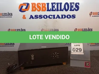 LOTE 029 - 01 TAPE DECK MARCA GRADIENTE. (NO ESTADO) ATENÇÃO! FAZER A VISITAÇÃO ANTES DE ARREMATAR, NÃO SABEMOS SE FUNCIONA, LEILÃO NÃO TEM GARANTIA E NEM DEVOLUÇÃO, SUJEITO A POSSÍVEIS AVARIAS VISÍVEIS/OCULTAS E/OU AUSÊNCIA DE COMPONENTES.