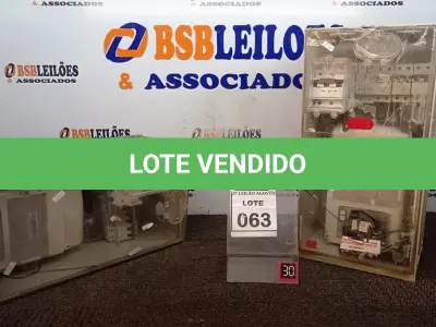 LOTE 063 - 02 RELÓGIOS DE ENERGIAS. (NO ESTADO) ATENÇÃO! FAZER A VISITAÇÃO ANTES DE ARREMATAR, NÃO SABEMOS SE FUNCIONA, LEILÃO NÃO TEM GARANTIA E NEM DEVOLUÇÃO, SUJEITO A POSSÍVEIS AVARIAS VISÍVEIS/OCULTAS E/OU AUSÊNCIA DE COMPONENTES.