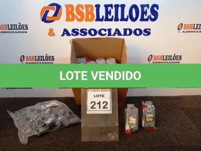 LOTE 212 - 01 LOTE COM GRANDE QUANTIDADE DE INTERRUPTORES E ACESSÓRIO. (NO ESTADO) ATENÇÃO! FAZER A VISITAÇÃO ANTES DE ARREMATAR, NÃO SABEMOS SE FUNCIONA, LEILÃO NÃO TEM GARANTIA E NEM DEVOLUÇÃO, SUJEITO A POSSÍVEIS AVARIAS VISÍVEIS/OCULTAS E/OU AUSÊNCIA DE COMPONENTES.