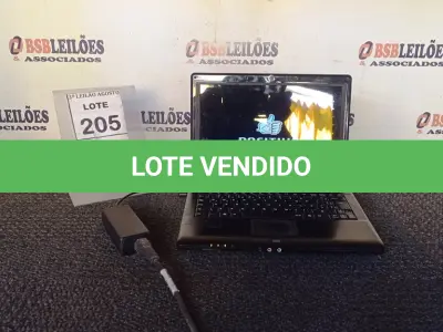 LOTE 205 - 01 NOTEBOOK COM FONTE MARCA POSITIVO. (NO ESTADO) ATENÇÃO! FAZER A VISITAÇÃO ANTES DE ARREMATAR, NÃO SABEMOS SE FUNCIONA, LEILÃO NÃO TEM GARANTIA E NEM DEVOLUÇÃO, SUJEITO A POSSÍVEIS AVARIAS VISÍVEIS/OCULTAS E/OU AUSÊNCIA DE COMPONENTES.