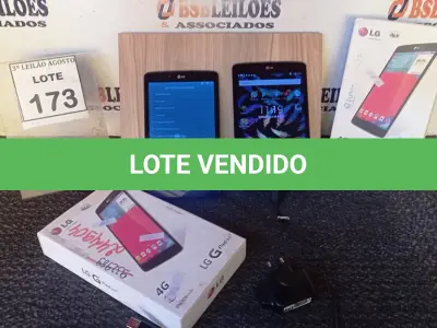 LOTE 173 - 02 TABLETS GPAD 4G MARCA LG. (NO ESTADO) ATENÇÃO! FAZER A VISITAÇÃO ANTES DE ARREMATAR, NÃO SABEMOS SE FUNCIONA, LEILÃO NÃO TEM GARANTIA E NEM DEVOLUÇÃO, SUJEITO A POSSÍVEIS AVARIAS VISÍVEIS/OCULTAS E/OU AUSÊNCIA DE COMPONENTES.