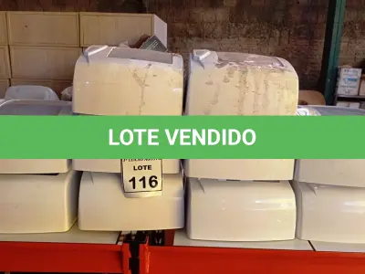 LOTE 116 - 10 DISPENSADORES DE PAPEL. (NO ESTADO) ATENÇÃO! FAZER A VISITAÇÃO ANTES DE ARREMATAR, NÃO SABEMOS SE FUNCIONA, LEILÃO NÃO TEM GARANTIA E NEM DEVOLUÇÃO, SUJEITO A POSSÍVEIS AVARIAS VISÍVEIS/OCULTAS E/OU AUSÊNCIA DE COMPONENTES.