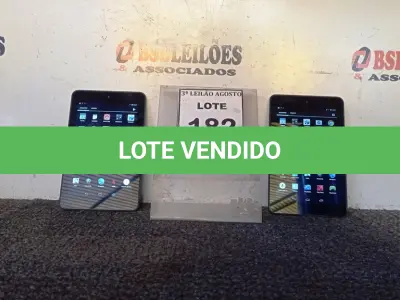 LOTE 182 - 02 TABLETS MARCA DELL. (NO ESTADO) ATENÇÃO! FAZER A VISITAÇÃO ANTES DE ARREMATAR, NÃO SABEMOS SE FUNCIONA, LEILÃO NÃO TEM GARANTIA E NEM DEVOLUÇÃO, SUJEITO A POSSÍVEIS AVARIAS VISÍVEIS/OCULTAS E/OU AUSÊNCIA DE COMPONENTES.