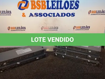 LOTE 195 - 05 SWITCH’S 24 PORTAS MARCA HP. (NO ESTADO) ATENÇÃO! FAZER A VISITAÇÃO ANTES DE ARREMATAR, NÃO SABEMOS SE FUNCIONA, LEILÃO NÃO TEM GARANTIA E NEM DEVOLUÇÃO, SUJEITO A POSSÍVEIS AVARIAS VISÍVEIS/OCULTAS E/OU AUSÊNCIA DE COMPONENTES.