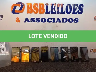 LOTE 163 - 08 CELULARES MARCA POSITIVO. (NO ESTADO) ATENÇÃO! FAZER A VISITAÇÃO ANTES DE ARREMATAR, NÃO SABEMOS SE FUNCIONA, LEILÃO NÃO TEM GARANTIA E NEM DEVOLUÇÃO, SUJEITO A POSSÍVEIS AVARIAS VISÍVEIS/OCULTAS E/OU AUSÊNCIA DE COMPONENTES.