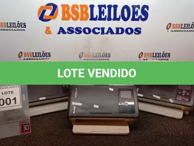 LOTE 001 - 03 SCANNERS MARCA KODAK MODELO I1150. (NO ESTADO) ATENÇÃO! FAZER A VISITAÇÃO ANTES DE ARREMATAR, NÃO SABEMOS SE FUNCIONA, LEILÃO NÃO TEM GARANTIA E NEM DEVOLUÇÃO, SUJEITO A POSSÍVEIS AVARIAS VISÍVEIS/OCULTAS E/OU AUSÊNCIA DE COMPONENTES.