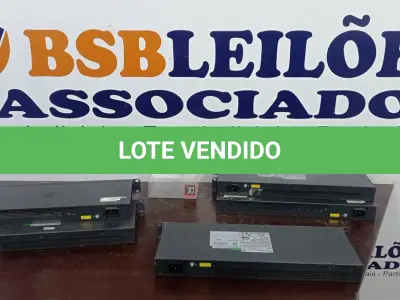 LOTE 145 - 05 SWITCH’S 24 PORTAS MARCA HP. (NO ESTADO) ATENÇÃO! FAZER A VISITAÇÃO ANTES DE ARREMATAR, NÃO SABEMOS SE FUNCIONA, LEILÃO NÃO TEM GARANTIA E NEM DEVOLUÇÃO, SUJEITO A POSSÍVEIS AVARIAS VISÍVEIS/OCULTAS E/OU AUSÊNCIA DE COMPONENTES.