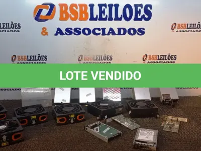 LOTE 214 - 06 MÓDULOS DE VENTOINHA, 04 FONTES DE ALIMENTAÇÃO PARA SERVIDORES, 02 HD PARA SERVIDOR, 02 PLACAS DE REDE E 01 FONTE CHAVEADA. (NO ESTADO) ATENÇÃO! FAZER A VISITAÇÃO ANTES DE ARREMATAR, NÃO SABEMOS SE FUNCIONA, LEILÃO NÃO TEM GARANTIA E NEM DEVOLUÇÃO, SUJEITO A POSSÍVEIS AVARIAS VISÍVEIS/OCULTAS E/OU AUSÊNCIA DE COMPONENTES.