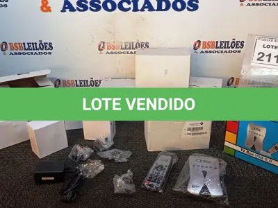 LOTE 211 - 01 TV BOX E 06 CAIXAS DE FONTE COM 04 UNIDADES CADA. (NO ESTADO) ATENÇÃO! FAZER A VISITAÇÃO ANTES DE ARREMATAR, NÃO SABEMOS SE FUNCIONA, LEILÃO NÃO TEM GARANTIA E NEM DEVOLUÇÃO, SUJEITO A POSSÍVEIS AVARIAS VISÍVEIS/OCULTAS E/OU AUSÊNCIA DE COMPONENTES.