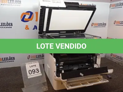 LOTE 093 - 01 IMPRESSORA KYOCERA MODELO M2640IDW. (NO ESTADO) ATENÇÃO! FAZER A VISITAÇÃO ANTES DE ARREMATAR, NÃO SABEMOS SE FUNCIONA, LEILÃO NÃO TEM GARANTIA E NEM DEVOLUÇÃO, SUJEITO A POSSÍVEIS AVARIAS VISÍVEIS/OCULTAS E/OU AUSÊNCIA DE COMPONENTES.