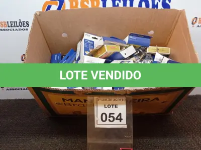 LOTE 054 - 01 LOTE COM GRANDE QUANTIDADE DE CARTUCHOS DE IMPRESSORA. (NO ESTADO) ATENÇÃO! FAZER A VISITAÇÃO ANTES DE ARREMATAR, NÃO SABEMOS SE FUNCIONA, LEILÃO NÃO TEM GARANTIA E NEM DEVOLUÇÃO, SUJEITO A POSSÍVEIS AVARIAS VISÍVEIS/OCULTAS E/OU AUSÊNCIA DE COMPONENTES.