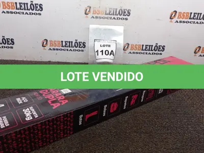 LOTE 110 - 01 ARARA DUPLA MONTÁVEL  AÇO INOX SUPORTA 30KL 4 PÉS COM RODINHAS  POSSUI TRAVAS  TAMANHO A1.60CM L 0,94CM. (NO ESTADO) ATENÇÃO! FAZER A VISITAÇÃO ANTES DE ARREMATAR, NÃO SABEMOS SE FUNCIONA. LEILÃO NÃO TEM GARANTIA E NEM DEVOLUÇÃO, SUJEITO A POSSÍVEIS AVARIAS VISÍVEIS/OCULTAS E/OU AUSÊNCIA DE COMPONENTES.