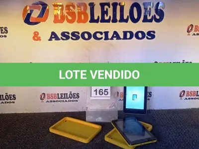 LOTE 165 - 02 TABLETS MARCA CCE. (NO ESTADO) ATENÇÃO! FAZER A VISITAÇÃO ANTES DE ARREMATAR, NÃO SABEMOS SE FUNCIONA, LEILÃO NÃO TEM GARANTIA E NEM DEVOLUÇÃO, SUJEITO A POSSÍVEIS AVARIAS VISÍVEIS/OCULTAS E/OU AUSÊNCIA DE COMPONENTES.