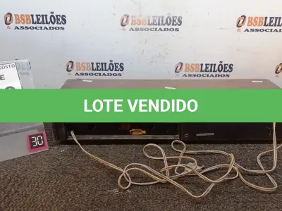 LOTE 039 - 01 RECEIVER. (NO ESTADO) ATENÇÃO! FAZER A VISITAÇÃO ANTES DE ARREMATAR, NÃO SABEMOS SE FUNCIONA, LEILÃO NÃO TEM GARANTIA E NEM DEVOLUÇÃO, SUJEITO A POSSÍVEIS AVARIAS VISÍVEIS/OCULTAS E/OU AUSÊNCIA DE COMPONENTES.