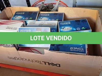 LOTE 088 - 01 LOTE COM GRANDE QUANTIDADE DE TONER. (NO ESTADO) ATENÇÃO! FAZER A VISITAÇÃO ANTES DE ARREMATAR, NÃO SABEMOS SE FUNCIONA, LEILÃO NÃO TEM GARANTIA E NEM DEVOLUÇÃO, SUJEITO A POSSÍVEIS AVARIAS VISÍVEIS/OCULTAS E/OU AUSÊNCIA DE COMPONENTES.