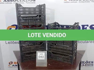 LOTE 043 - 10 CESTAS ORGANIZADORA. (NO ESTADO) ATENÇÃO! FAZER A VISITAÇÃO ANTES DE ARREMATAR, NÃO SABEMOS SE FUNCIONA, LEILÃO NÃO TEM GARANTIA E NEM DEVOLUÇÃO, SUJEITO A POSSÍVEIS AVARIAS VISÍVEIS/OCULTAS E/OU AUSÊNCIA DE COMPONENTES.