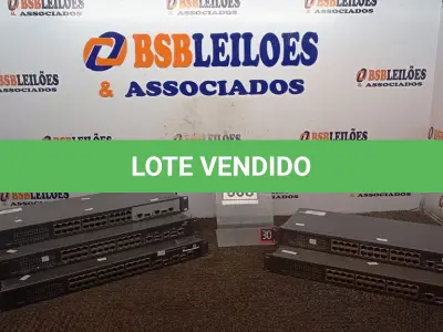 LOTE 008 - 05 SWITCH’S 24 PORTAS MARCA HP. (NO ESTADO) ATENÇÃO! FAZER A VISITAÇÃO ANTES DE ARREMATAR, NÃO SABEMOS SE FUNCIONA, LEILÃO NÃO TEM GARANTIA E NEM DEVOLUÇÃO, SUJEITO A POSSÍVEIS AVARIAS VISÍVEIS/OCULTAS E/OU AUSÊNCIA DE COMPONENTES.