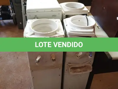 LOTE 122 - 04 BEBEDOUROS DE COLUNA MARCAS E MODELOS DIVERSOS. (NO ESTADO) ATENÇÃO! FAZER A VISITAÇÃO ANTES DE ARREMATAR, NÃO SABEMOS SE FUNCIONA, LEILÃO NÃO TEM GARANTIA E NEM DEVOLUÇÃO, SUJEITO A POSSÍVEIS AVARIAS VISÍVEIS/OCULTAS E/OU AUSÊNCIA DE COMPONENTES.