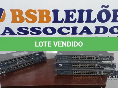 LOTE 149 - 05 SWITCH’S 24 PORTAS MARCA HP. (NO ESTADO) ATENÇÃO! FAZER A VISITAÇÃO ANTES DE ARREMATAR, NÃO SABEMOS SE FUNCIONA, LEILÃO NÃO TEM GARANTIA E NEM DEVOLUÇÃO, SUJEITO A POSSÍVEIS AVARIAS VISÍVEIS/OCULTAS E/OU AUSÊNCIA DE COMPONENTES.