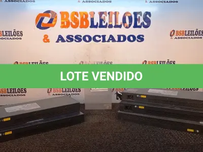 LOTE 195 - 05 SWITCH’S 24 PORTAS MARCA HP. (NO ESTADO) ATENÇÃO! FAZER A VISITAÇÃO ANTES DE ARREMATAR, NÃO SABEMOS SE FUNCIONA, LEILÃO NÃO TEM GARANTIA E NEM DEVOLUÇÃO, SUJEITO A POSSÍVEIS AVARIAS VISÍVEIS/OCULTAS E/OU AUSÊNCIA DE COMPONENTES.